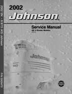2002 Johnson SN 4-Stroke 9.9/15HP models Service Manual, P/N 5005470