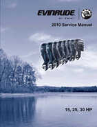 2010 Evinrude E-TEC 15, 25, 30 HP Service Manual P/N 5008146