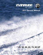 2011 Evinrude E-TEC 40, 50, 60, 65, 75, 90 HP Service Manual P/N 5008328
