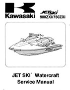 1995-2004 Kawasaki JetSki 750ZXi 900ZXi Factory Service Manual
