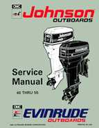 1993 40HP J40TEET Johnson outboard motor Service Manual