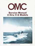 1983 6HP J6BFCT Johnson outboard motor Service Manual