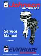 8HP 1994 8RCV Johnson/Evinrude outboard motor Service Manual