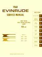 1968 40HP 40873 Evinrude outboard motor Service Manual
