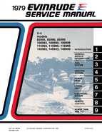 1979 100HP 100993 Evinrude outboard motor Service Manual