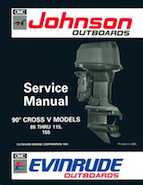 1992 115HP E115JLEN Evinrude outboard motor Service Manual