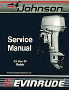 1988 30HP J30BACC Johnson outboard motor Service Manual