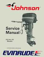 1989 28HP J28ESLCE Johnson outboard motor Service Manual