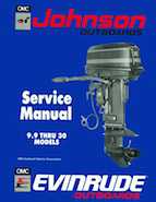 1990 30HP J30ELES Johnson outboard motor Service Manual