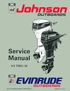 1993 25HP J25RAET Johnson outboard motor Service Manual