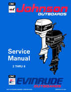 1994 Johnson/Evinrude "ER" 2 thru 8 outboards Service Manual