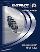 2008 Evinrude E-TEC 200, 225, 250 HP 3.3 L Service Manual P/N 5007531