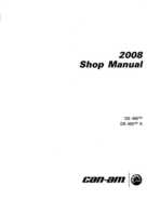 2008 Can-Am DS450 EFI, DS450 EFI X Shop Manual