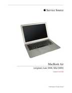  MacBookAir - Late 2008 Mid 2009