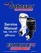 1998 Johnson Evinrude EC 150, 175 FFI Service Repair Manual, P/N 520211