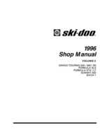1996 Ski-Doo Shop Manual, Volume 2