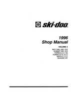 1996 Ski-Doo Shop Manual, Volume 3