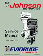 1993 175HP J175EXAT Johnson outboard motor Service Manual