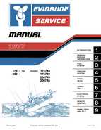 1977 175HP 175740 Evinrude outboard motor Service Manual