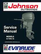 45HP 1992 45RCEN Johnson/Evinrude outboard motor Service Manual
