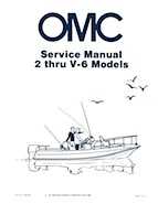 10HP 1982 J10RSW Johnson outboard motor Service Manual