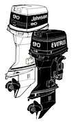 115HP 1994 J115TXAR Johnson outboard motor Service Manual